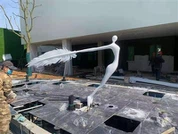 Cerfluniau gwydr ffibr cartwn maint bywyd