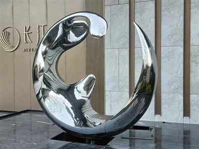 Cerflun dur gwrthstaen caboledig